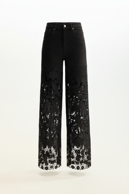 Pantalón con volumen sin modelo
